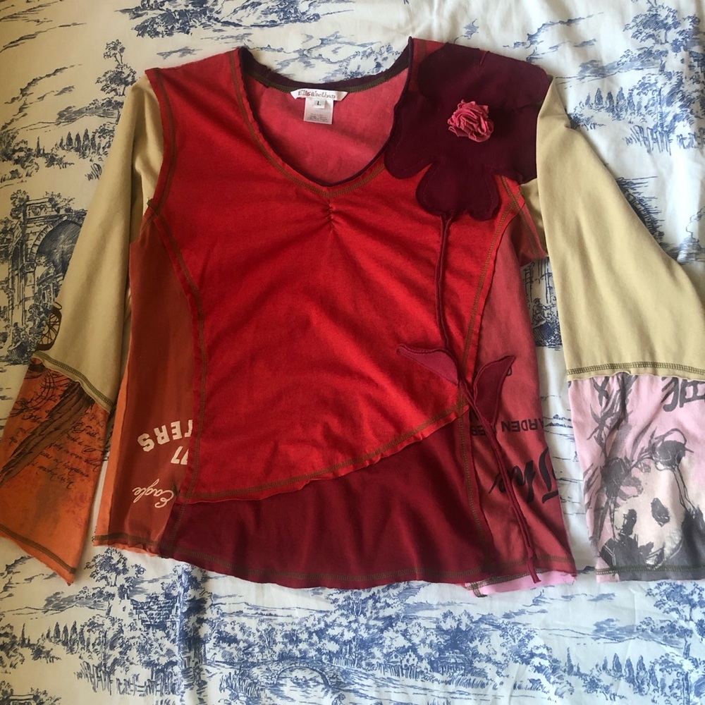 Elisabethan Patchwork Top